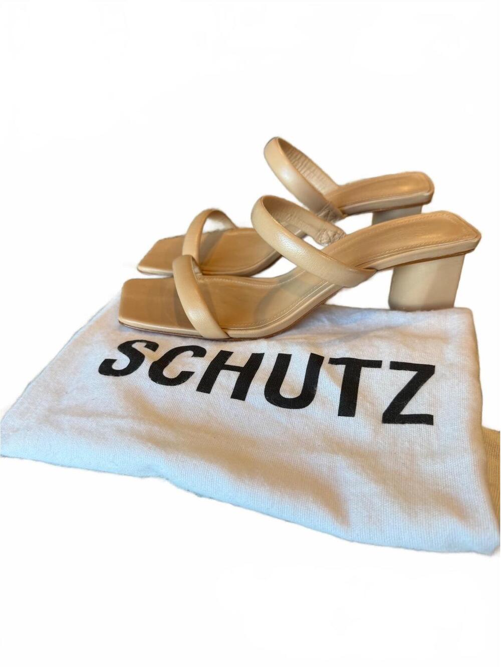 Schutz x Rebecca Allen Ully Lo Sandals NWOT with Dust Bag Women's Size 8.5B